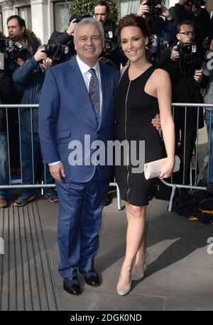 Eamonn Holmes and Isabel Webster attending the 2015 TRIC Awards at the Grosvenor House Hotel in London.     Stock Photo