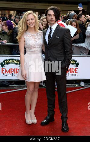 Ryan Gage attending the Jameson Empire Film Awards 2015 held at Grosvenor House, on Park Lane, London Stock Photo