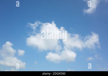 Clouds on blue sky Stock Photo