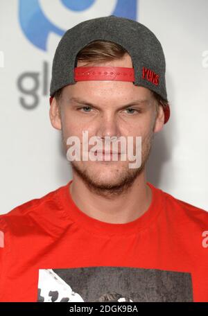 Avicii attending the Capital FM Summertime Ball at Wembley Stadium, London. (Mandatory Credit: DOUG PETERS/ EMPICS Entertainment) Stock Photo