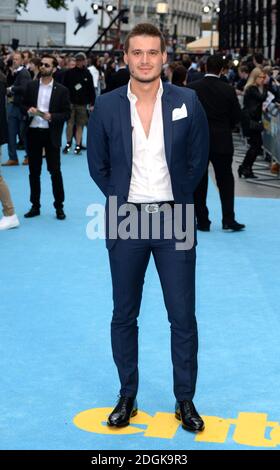 Charlie Sims attending the Entourage UK Film Premiere held at Vue West ...