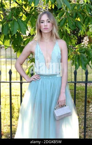 Suki Waterhouse arriving at the Serpentine Gallery Summer Party, Hyde Park, London. Stock Photo