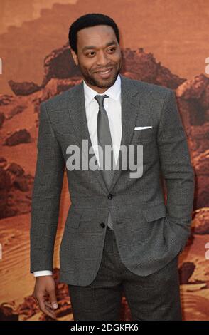 Chiwetel Ejiofor attending The Martian European Premiere held at the Odeon Leicester Square, London  Photo Credit Should Read: Doug Peters/ Empics Entertainment  Stock Photo