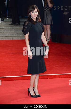 Natalie Imbruglia attending the World Premiere of Spectre, held at the Royal Albert Hall in London. Stock Photo