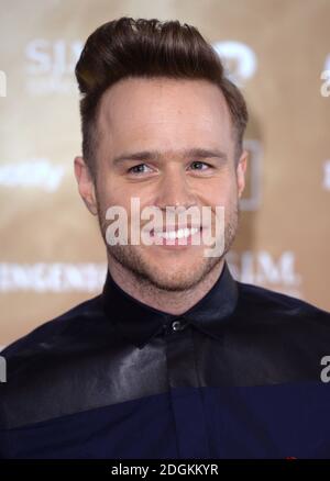 Olly Murs arriving at the Music Industry Trust Award (MITS) in aid of charities Nordoff Robbins and the BRIT Trust. This year the award is presented to Simon Cowell. Held at the Grosvenor House Hotel, London. Photo Credit should read Doug Peters/EMPICS Entertainment Stock Photo