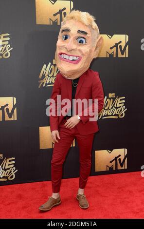 Guest arriving at the 2016 MTV Movie Awards, Warner Bros Studios, Burbank, Los Angeles. Photo Credit should read: Doug Peters/EMPICS Entertainment  Stock Photo