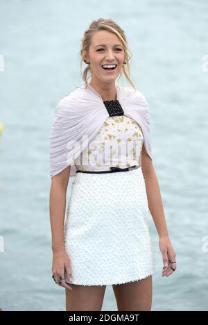 Blake Lively attending The Shallows photocall, held at the Majestic Beach, Cannes. Part of the 69th Cannes Film Festival in France. (Mandatory credit: Doug Peters/EMPICS Entertainment)   Stock Photo