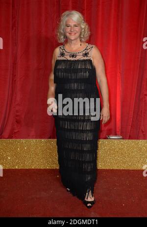 Denise Black attending the British Soap Awards 2016 at the The Hackney Empire, 291 Mare St, London. Stock Photo