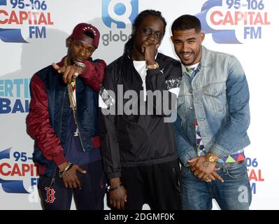 (left to right) Akelle Charles, Haile and Louis Rei of WSTRN attending ...