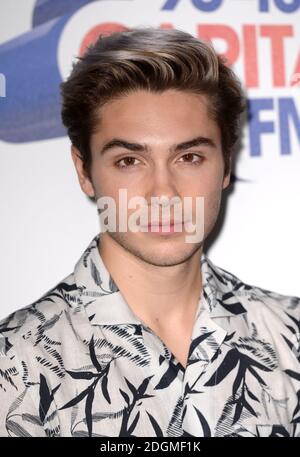 George Shelley attending the Capital FM Summertime Ball 2016, Wembley Stadium, London. Picture credit should read Doug Peters/EMPICS Entertainment  Stock Photo