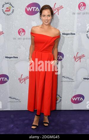 Ana Ivanovic attending the WTA Pre Wimbledon Party at Kensington Roof Gardens, London. Stock Photo