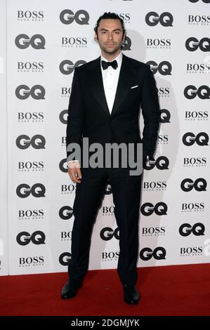 Aidan Turner attending the GQ Men of the Year Awards 2016 at the Tate