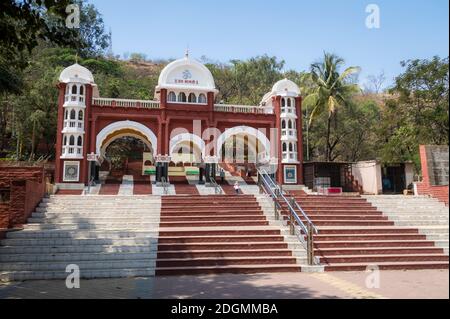 PUNE, INDIA - MARCH 14, 2019: Temple Chatushrungee of Hindu religion in Pune, Maharashtra state of India Stock Photo