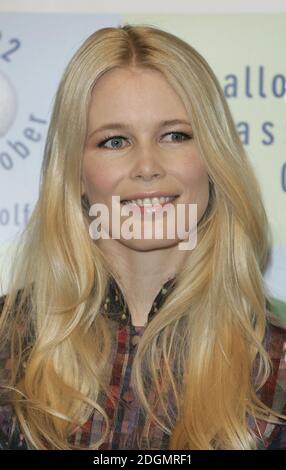 Claudia Schiffer launches the Mallorca Clasic 2006 Golf Tournament, London. Stock Photo