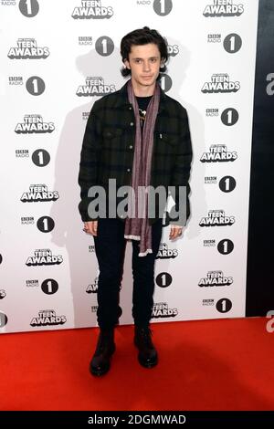 Cel Spellman arriving at the BBC Radio 1 Teen Awards, held at the SSE Wembley Arena, London.  Picture date: Sunday, 23 October, 2016. Photo credit should: Doug PetersEMPICS Entertainment Stock Photo