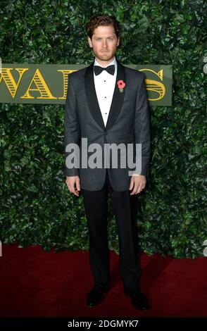 Kyle Soller attending the The London Evening Standard Theatre Awards