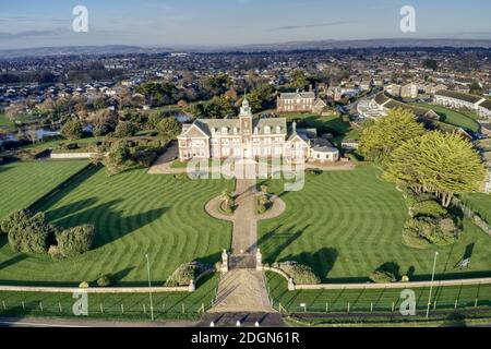 Rustington Convalescent Home on the seafront was built in 1897 by Sir Henry Harben, President of the Prudential Assurance Company. Aerial Footage