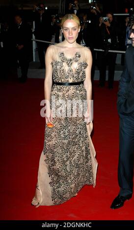 Chloe Sevigny at the Cannes premiere The Brown Bunny. Full length, dress  Â©Doug Peters/allaction.co.uk  Stock Photo