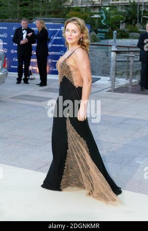 Patsy Kensit at the Laureus World Sports Awards Ceremony held at the Forum Grimaldi in Monte Carlo. full length. black and brown dress.  Â©doug peters/allaction.co.uk  Stock Photo
