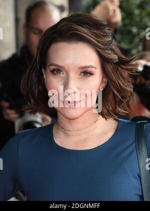 Candice Brown attending the 2017 TRIC Awards, held at the Grosvenor House Hotel, London.  Picture date Tuesday March 14, 2017. Picture credit should read Doug Peters/ EMPICS Entertainment Stock Photo