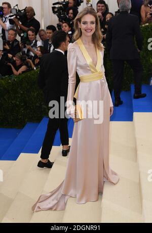 Natalia Vodianova attending The Metropolitan Museum of Art Costume Institute Benefit Gala 2017, in New York City, USA. Photo Credit should read: Doug Peters/EMPICS Entertainment. Stock Photo