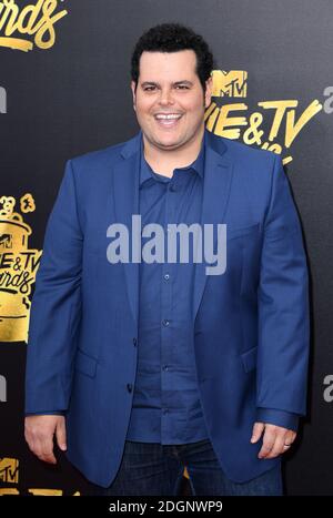 Josh Gad attending the 2017 MTV Movie and TV Awards held at The Shrine