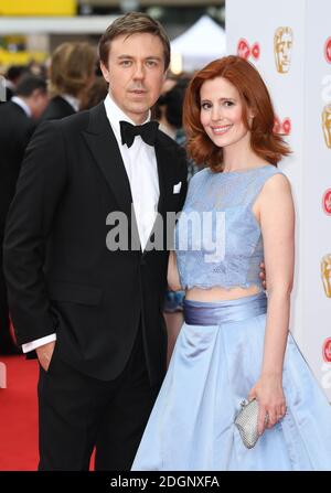 Andrew Buchan and Amy Nuttall attending the Virgin TV British Academy ...