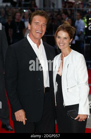 ARNOLD SCHWARZENEGGER & WIFE TERMINATOR 3: RISE OF THE MACH WESTWOOD