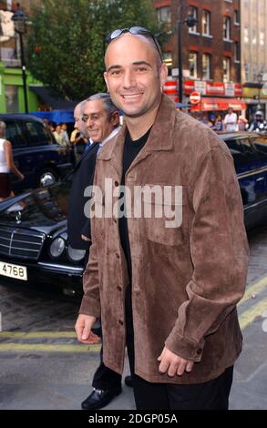 Andre Agassi out and about in London.  Headshot, sunglasses. Â©Doug Peters/allaction.co.uk      Stock Photo