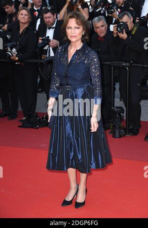 Jacqueline Bisset attending the Based on a True Story premiere photocall, part of the 70th Cannes Film Festival Stock Photo