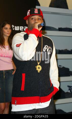 Damon Dash at the UK Roca Wear Clothing range launch, Selfridges