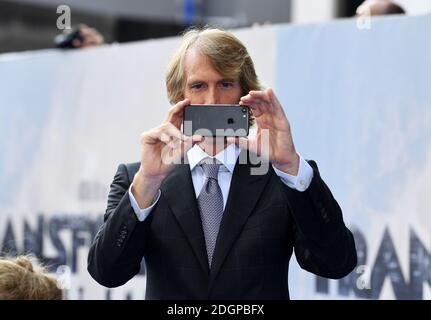 Director Michael Bay attending the World Premiere of Transformers: The Last Knight, held at Cineworld Leicester Square, London. Photo credit should read: Doug Peters/EMPICS Entertainment Stock Photo