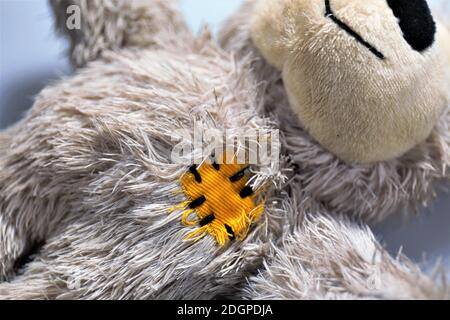 soft toy bear Stock Photo