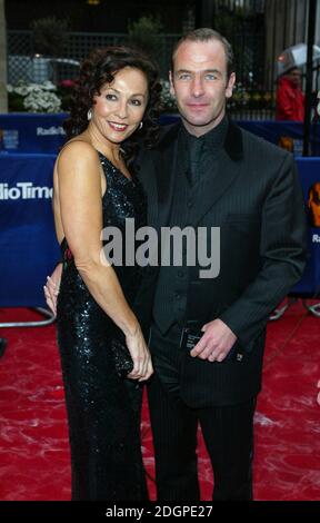 Robson Green and wife Vanya Seager at the BAFTA Television Awards held ...