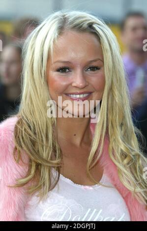 Jennifer Ellison attending the Disney Channel Kids awards held at the