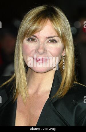 Kim Cattrall at the Evening Standard Film Awards 2005, The Savoy ...