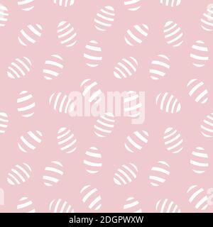 Easter Egg Seamless Pattern for computer graphics, fashion textiles, etc. Stock Vector