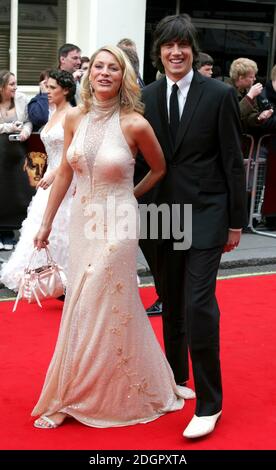 Tess Daly and Vernon Kay arriving at the BAFTA Television Awards 2005, The Theatre Royal, Drury Lane, London.  Doug Peters/allactiondigital.com  Stock Photo