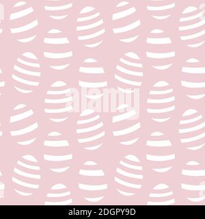 Easter Egg Seamless Pattern for computer graphics, fashion textiles, etc. Stock Vector