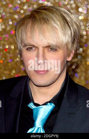 Nick Rhodes arriving at the Vegas Supernova Party at Selfridges, London ...