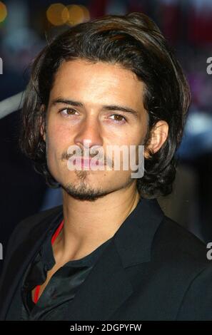 Orlando Bloom arriving at the European Premiere of Kingdom of Heaven, Leicester Square, London. Doug Peters/allactiondigital.com  Stock Photo