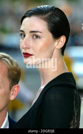 Erin O Connor arriving at the dinner and fashion show in honour of Salvatore Ferragamo and his fashion house hosted by the Italian Ambassador at the Italian Embassy London. Doug Peters allactiondigita...