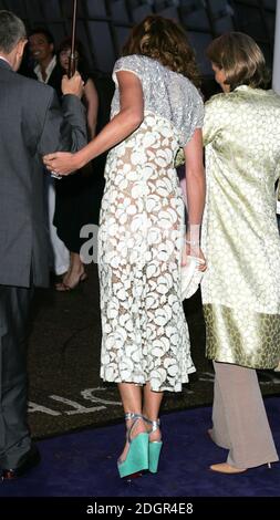 Trinny Woodall arriving Stock Photo - Alamy