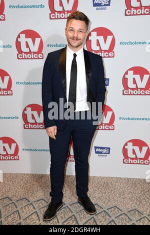 David Ames attending the TV Choice Awards 2017 held at The Dorchester, Park Lane, Mayfair, London. Picture credit should read: Doug Peters/Empics Entertainment Stock Photo