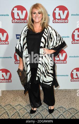 Sally Lindsay attending the TV Choice Awards 2017 held at The Dorchester, Park Lane, Mayfair, London. Picture credit should read: Doug Peters/Empics Entertainment Stock Photo