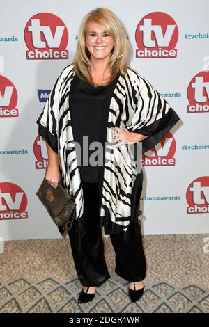 Sally Lindsay attending the TV Choice Awards 2017 held at The Dorchester, Park Lane, Mayfair, London. Picture credit should read: Doug Peters/Empics Entertainment Stock Photo