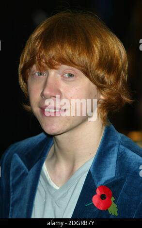 Rupert Grint arriving at the film premiere of Harry Potter And The Goblet Of Fire, Leicester Square, London. Doug Peters/allactiondigital.com  Stock Photo