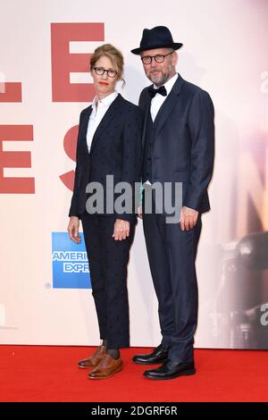 Jonathan Dayton and  Valerie Faris arriving at the Battle of the Sexes Premiere held during the BFI London Film Festival at the Odeon Leicester Square in London. Photo credit should read: Doug Peters/EMPICS Entertainment  Stock Photo