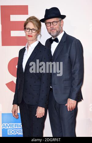 Jonathan Dayton and  Valerie Faris arriving at the Battle of the Sexes Premiere held during the BFI London Film Festival at the Odeon Leicester Square in London. Photo credit should read: Doug Peters/EMPICS Entertainment  Stock Photo