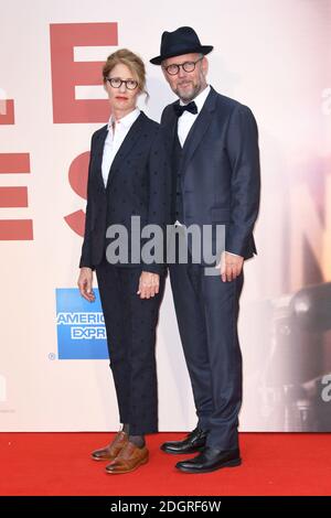 Jonathan Dayton and  Valerie Faris arriving at the Battle of the Sexes Premiere held during the BFI London Film Festival at the Odeon Leicester Square in London. Photo credit should read: Doug Peters/EMPICS Entertainment  Stock Photo